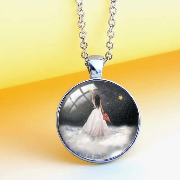 LUMINOUS STARRY STARRY NIGHT PENDANT Jewelry - THE GIRL WHO DECIDED WHERE THE STARS WOULD BE IN THE SKY LUMINOUS NECKLACE 35